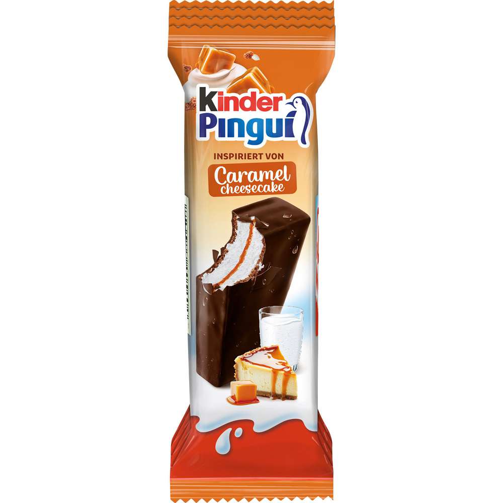Produktabbildung Ferrero Kinder Pingui, Caramel Cheesecake