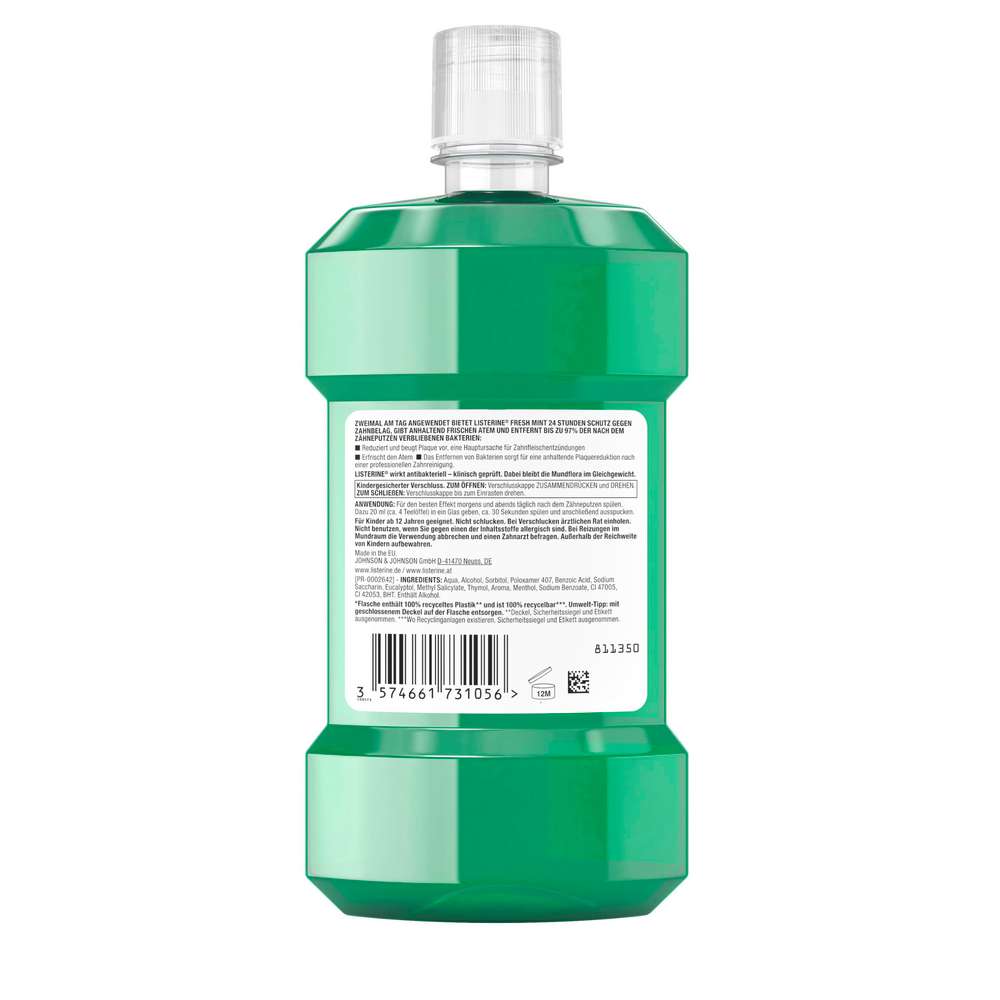 Produktabbildung Listerine Mundspülung Fresh Mint, Anti-Bakteriell