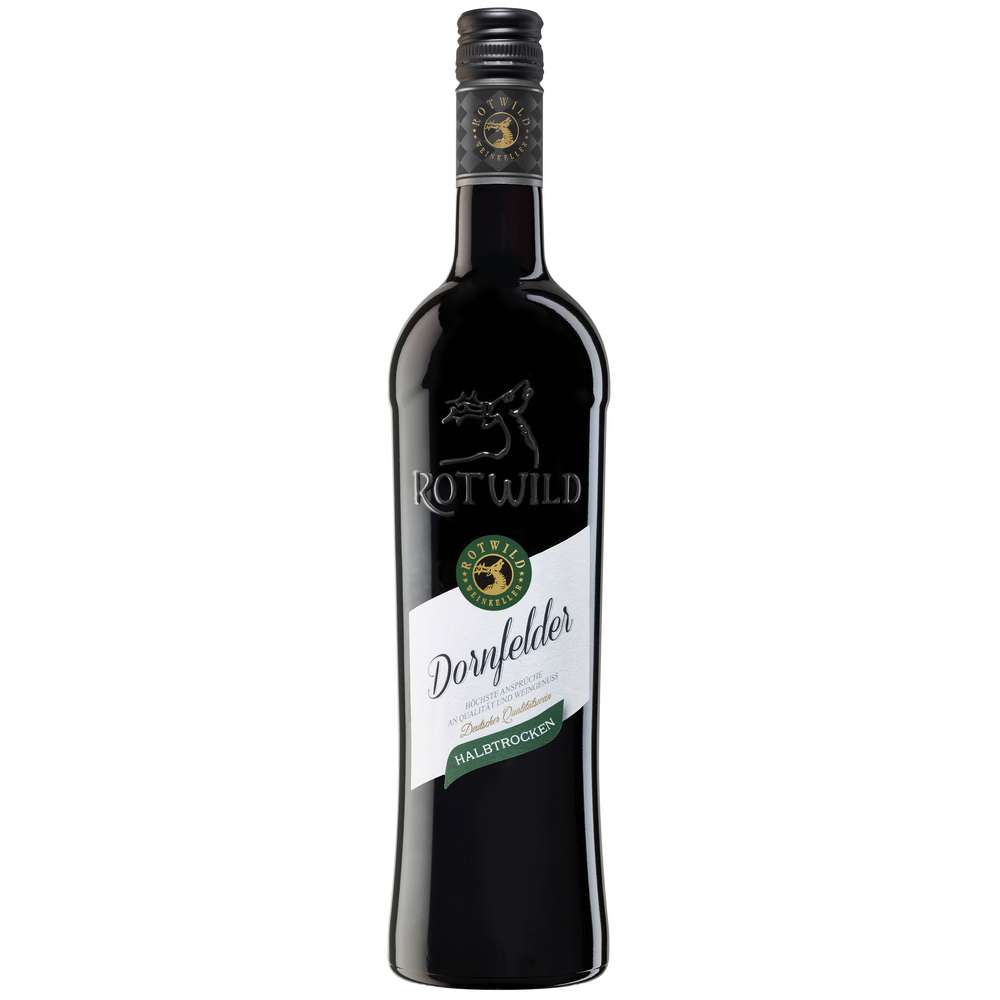 Produktabbildung Rotwild Dornfelder halbtrocken DQW, Rotwein