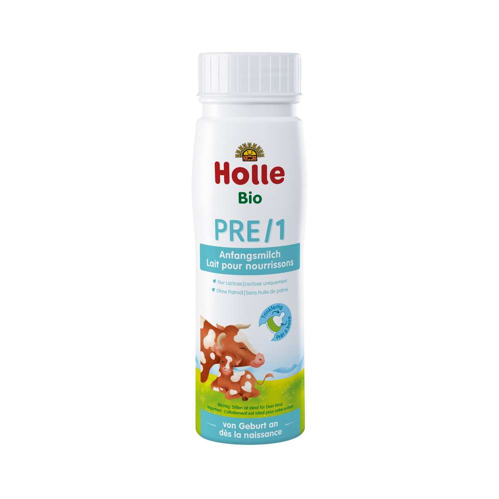 Produktabbildung Holle Bio Anfangsmilch Pre1