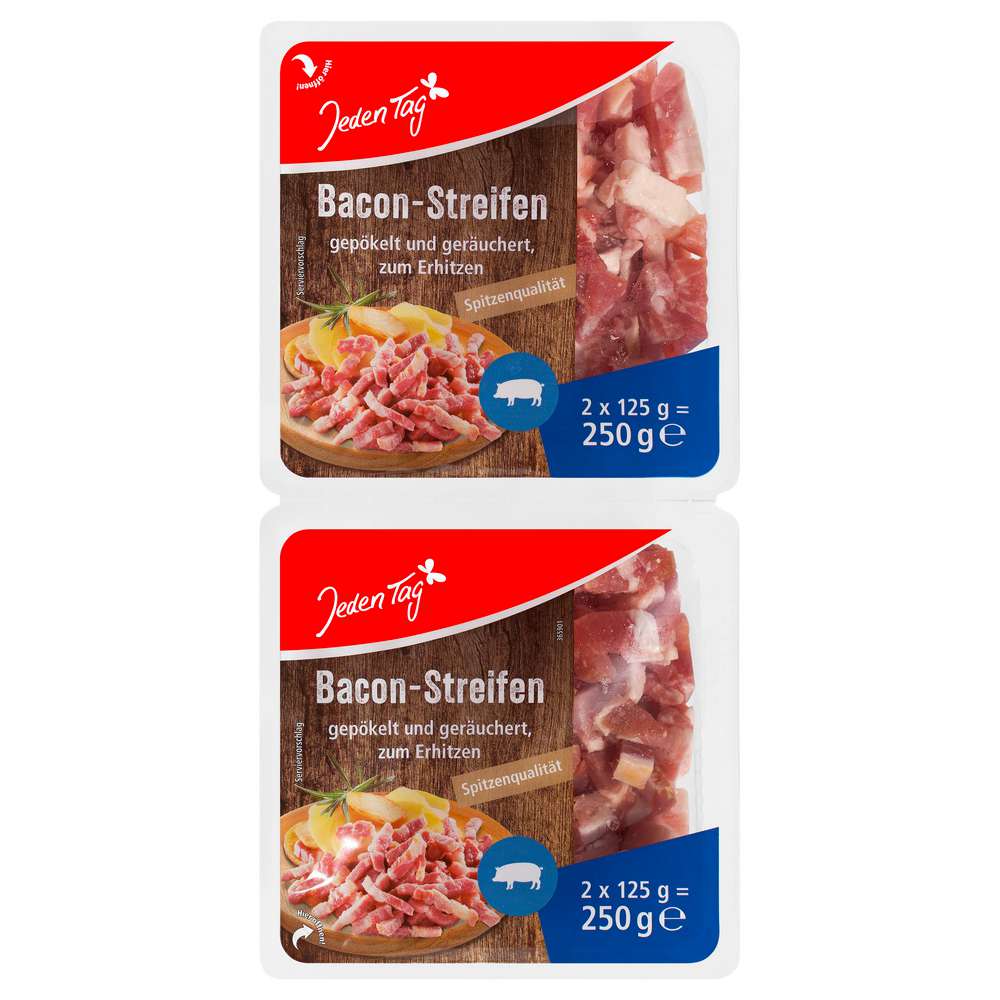 Produktabbildung Jeden Tag Bacon Streifen