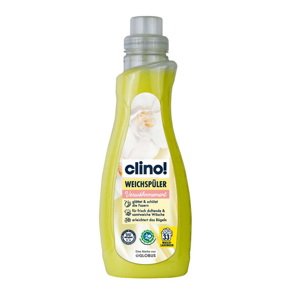 Produktabbildung clino! Weichspüler, Verwöhnmoment