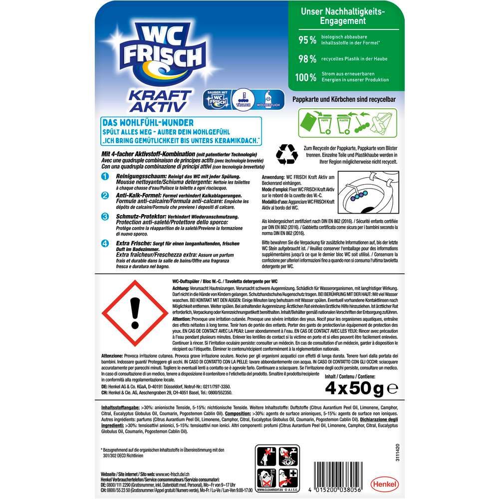 Produktabbildung WC Frisch Kraft Aktiv Kopenhagen