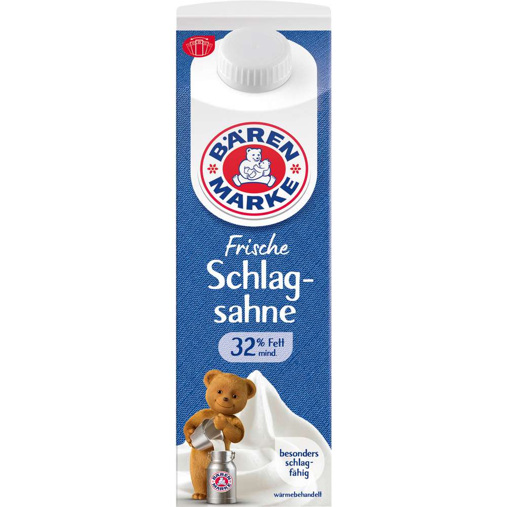 Produktabbildung Bärenmarke Frische Schlagsahne