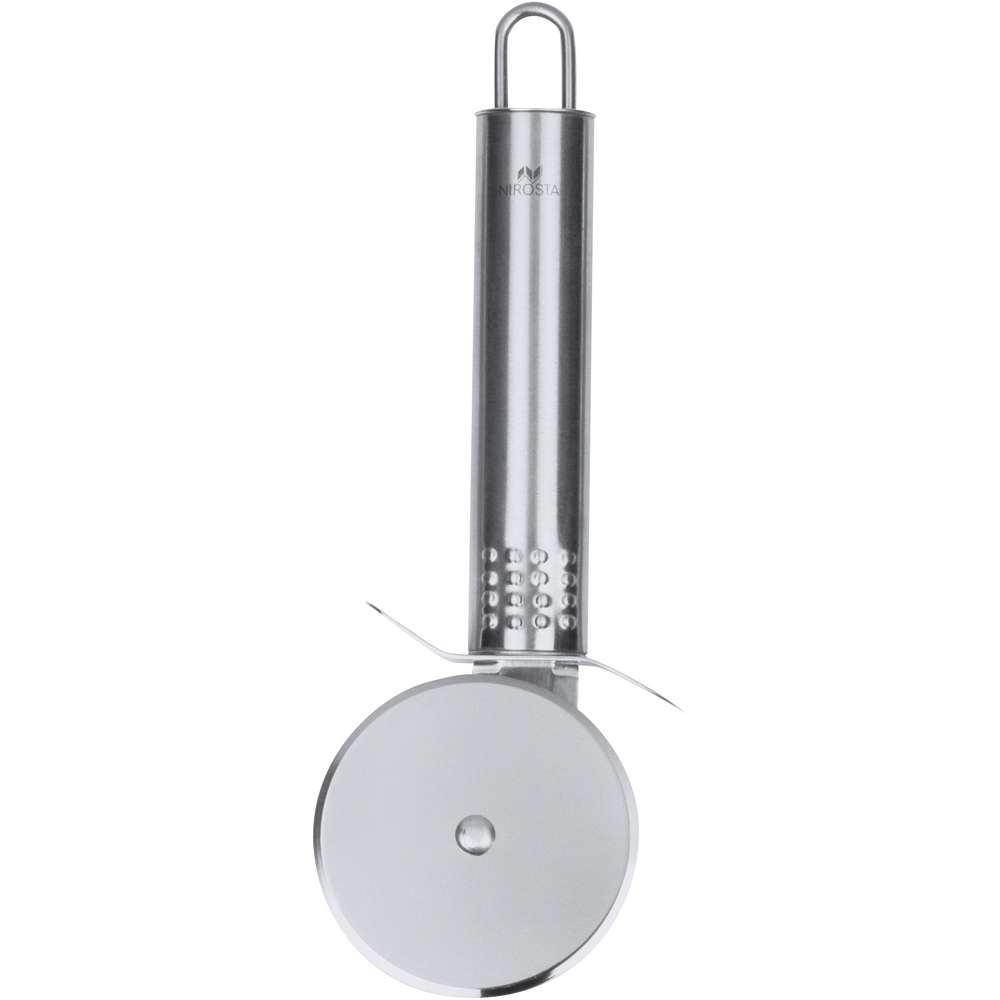 Produktabbildung Fackelmann Pizzaschneider oval, 19 cm Inox