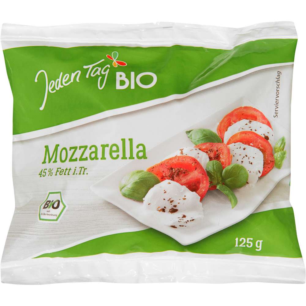Produktabbildung Jeden Tag Bio-Mozzarella 