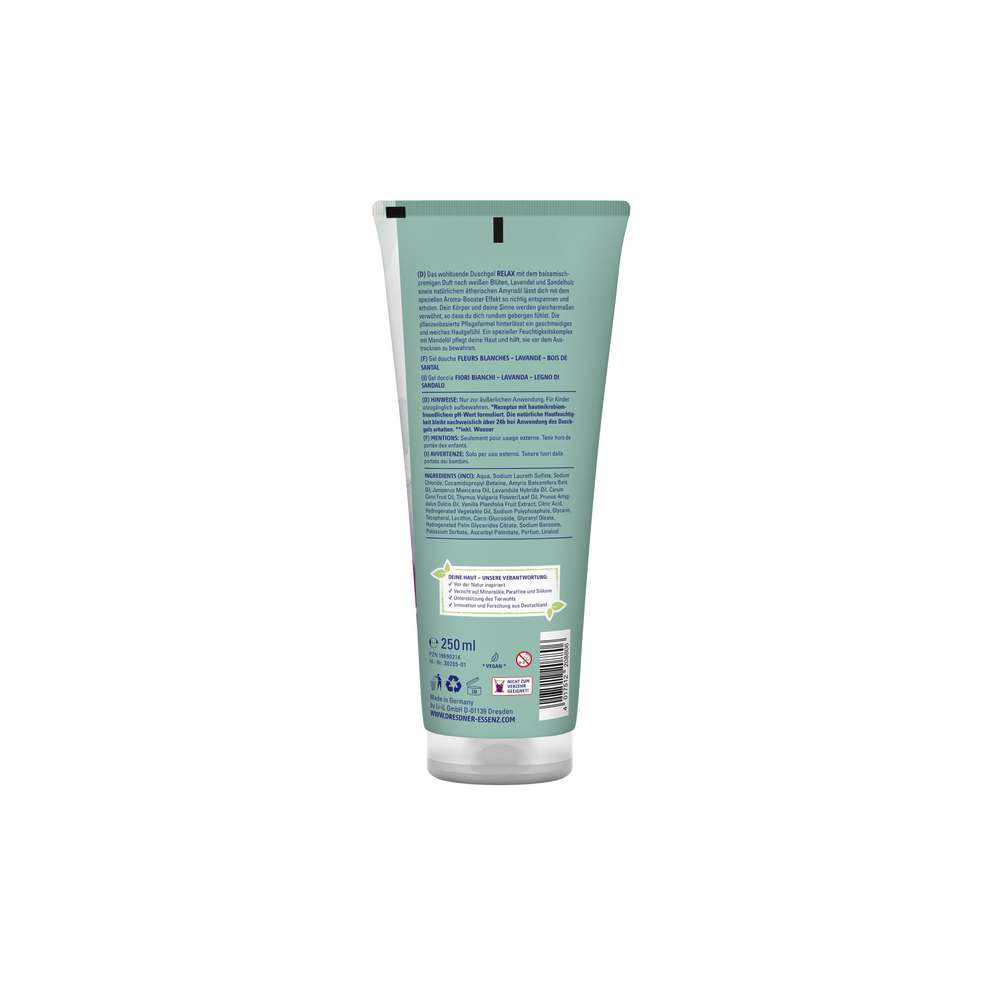 Produktabbildung Dresdner Essenz Duschgel Relax, Eukalyptus