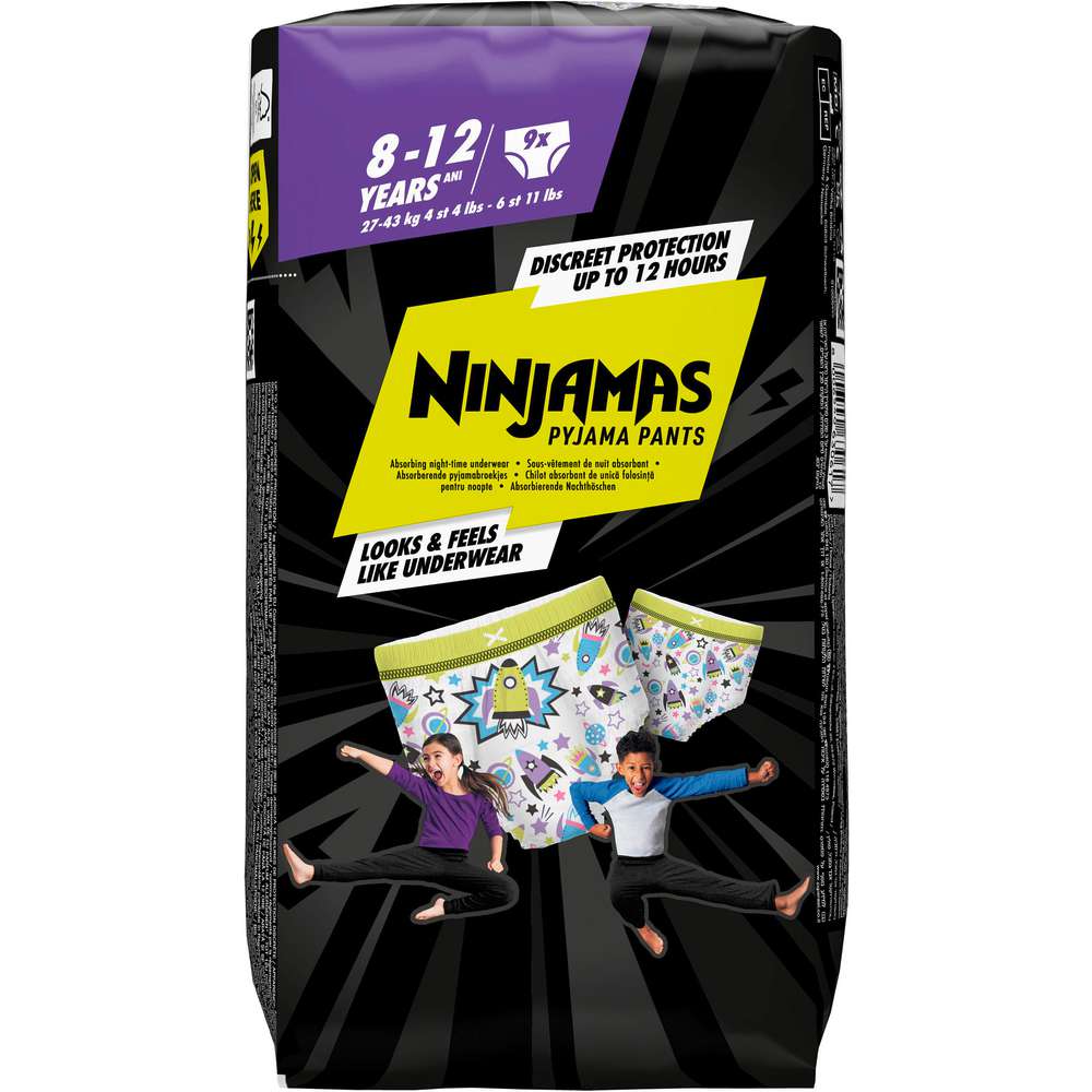 Produktabbildung Pampers Ninjamas Pants für Jungs 8-12 Jahre
