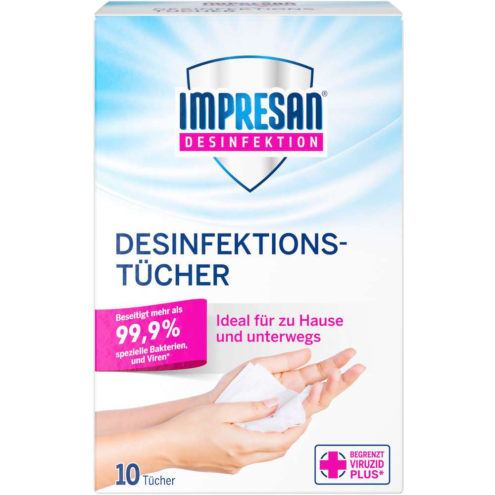 Produktabbildung IMPRESAN Desinfektonstücher 
