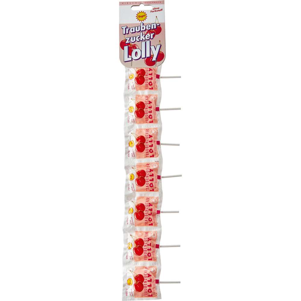 Produktabbildung Frigeo Traubenzucker-Lolly, Kirsche