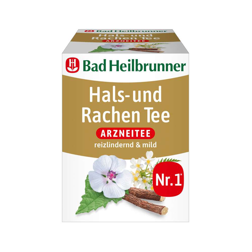 Produktabbildung Bad Heilbrunner Hals/Rachen Tee