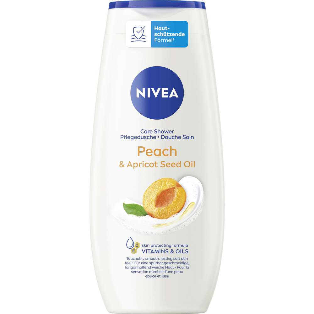 Produktabbildung Nivea Pflegedusche, Peach & Apricot Seed Oil