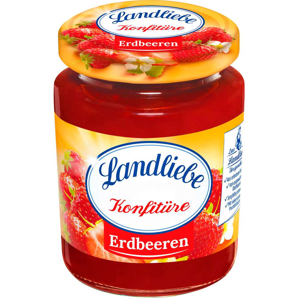Produktabbildung Landliebe Konfitüre extra, Erdbeere