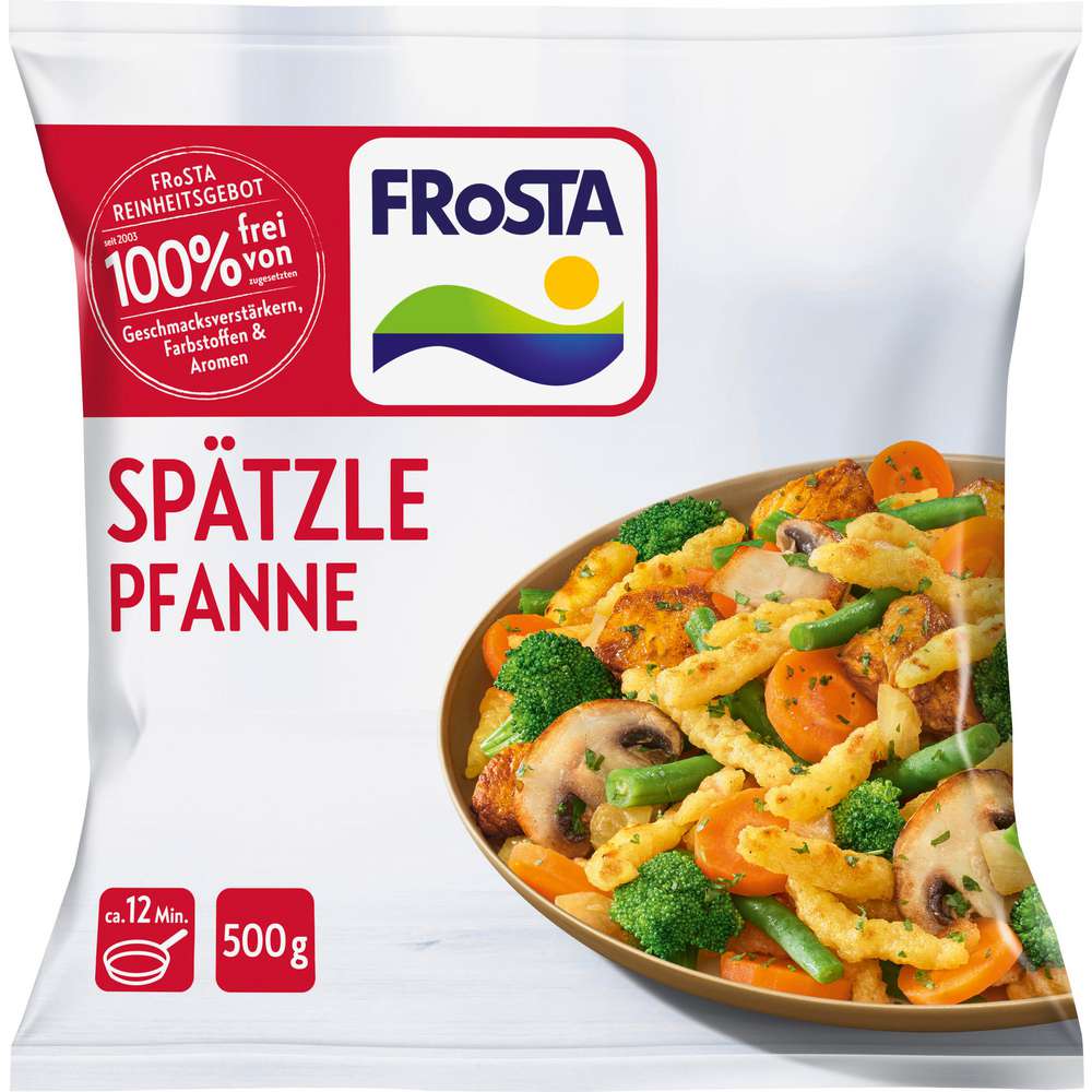 Produktabbildung Frosta Spätzle Pfanne, tiefgekühlt