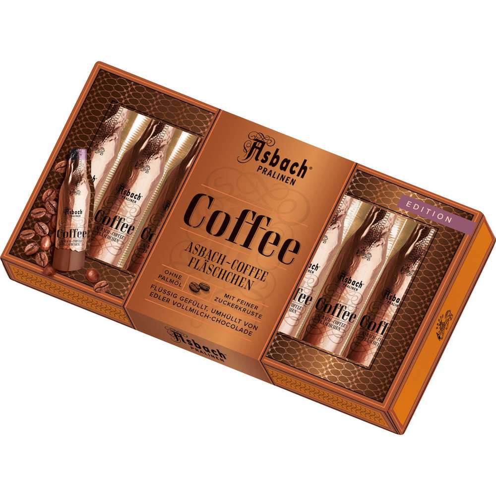 Produktabbildung Asbach Coffee Pralinen Fläschchen