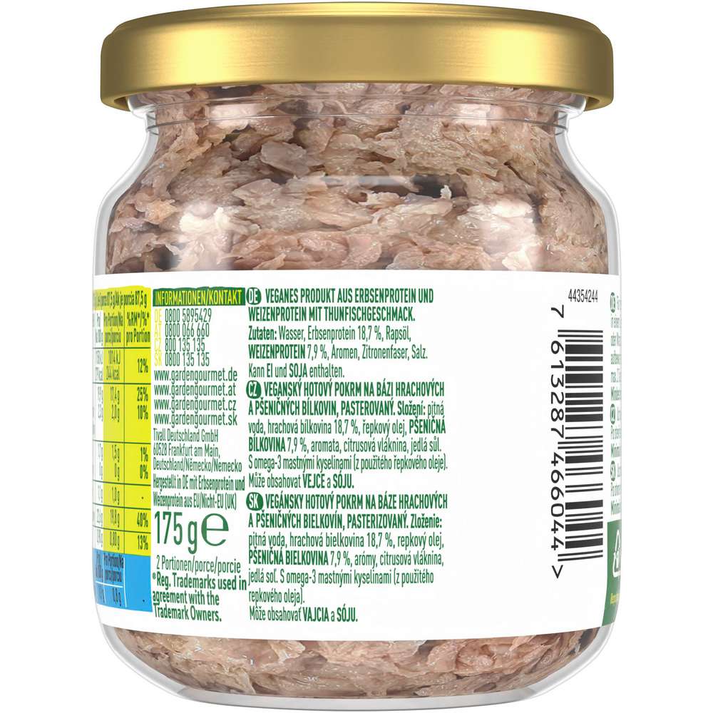 Produktabbildung Garden Gourmet Veganer Thun-Visch