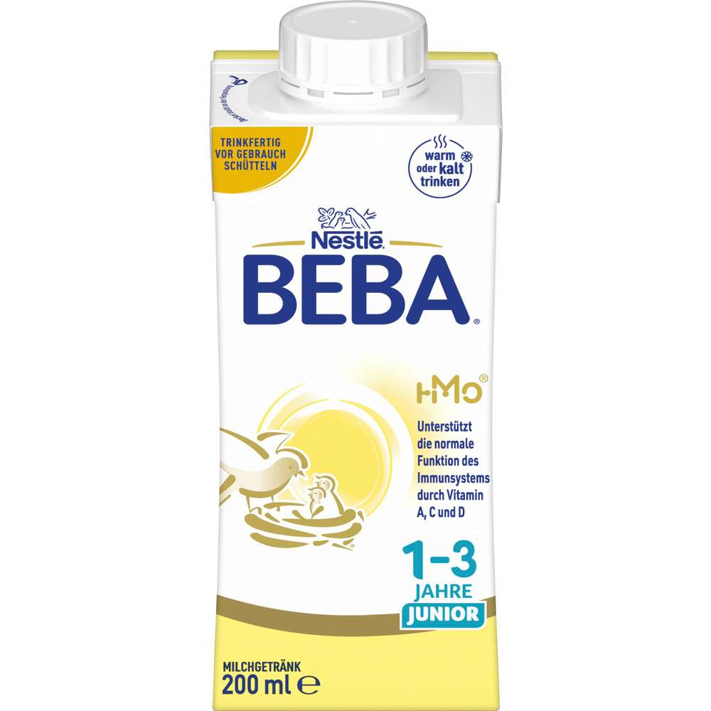 Produktabbildung Nestle Beba Milchgetränk, Junior 1-3 Jahre