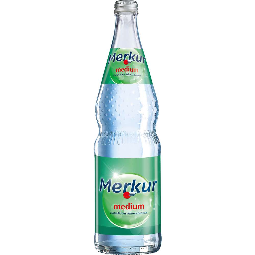 Produktabbildung Merkur Mineralwasser, Medium