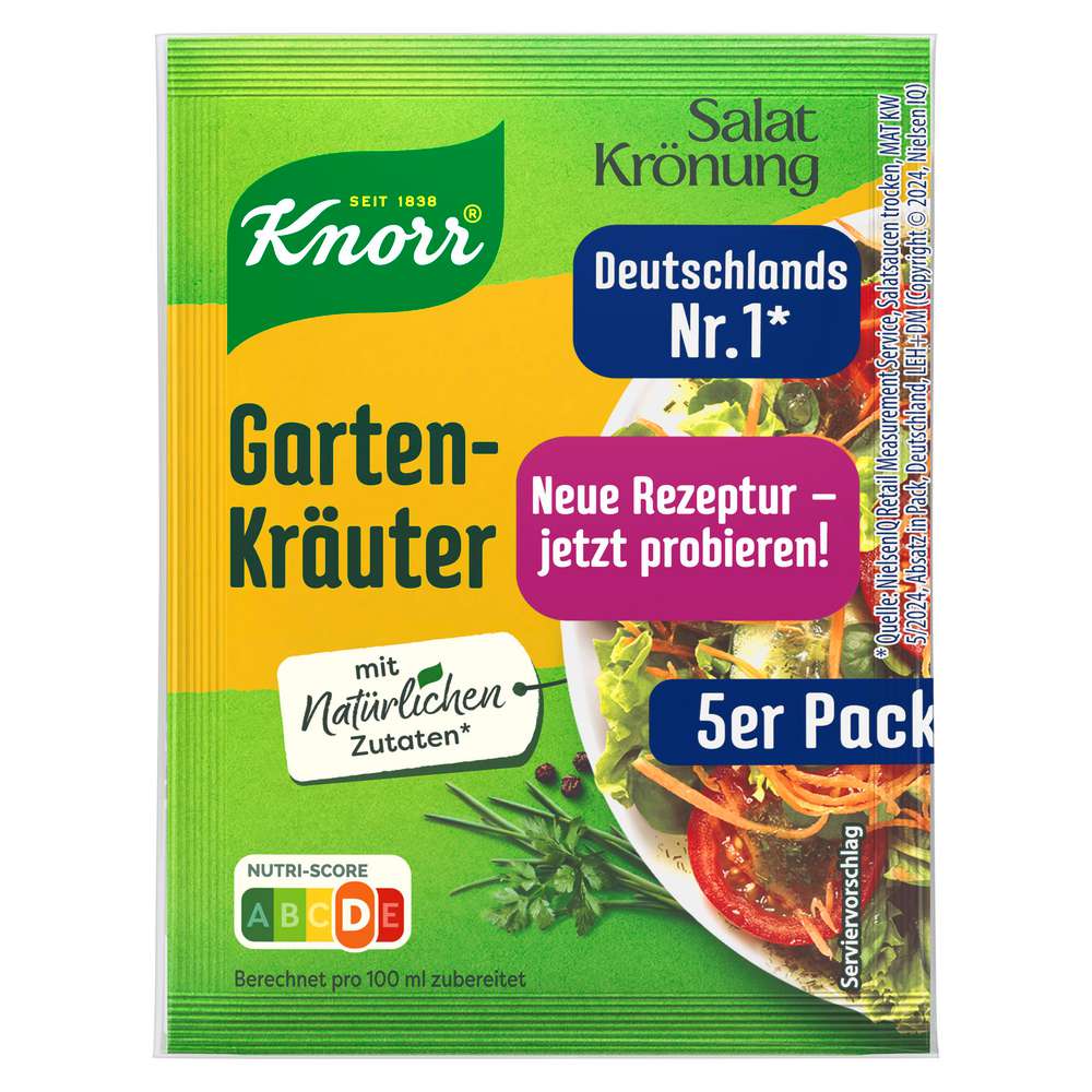 Produktabbildung Knorr Salat Krönung, Gartenkräuter