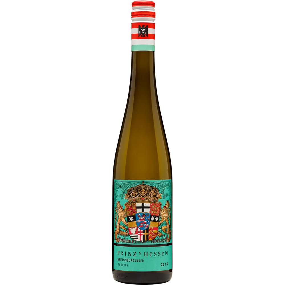 Produktabbildung Prinz von Hessen Weißburgunder Gutswein trocken