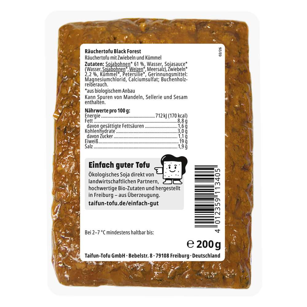 Produktabbildung Black Forest Tofu