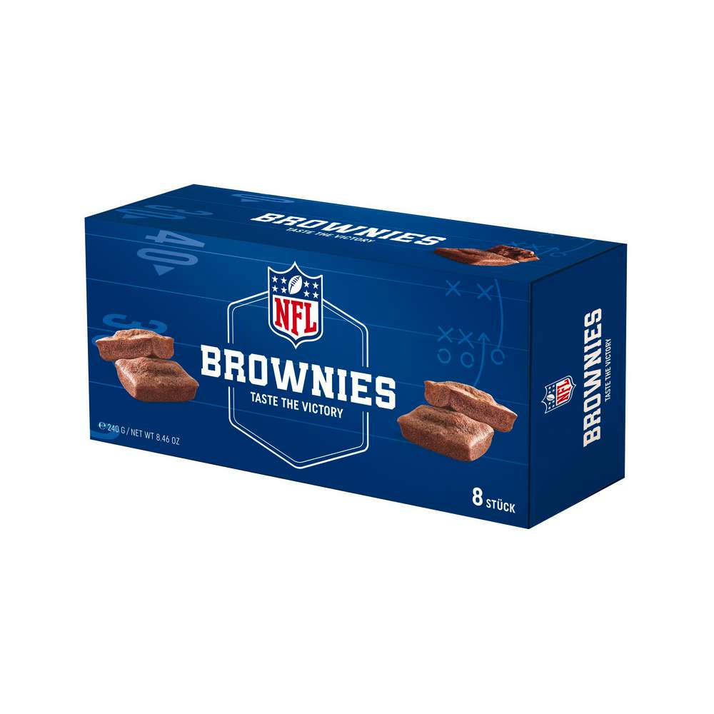 Produktabbildung Meister Moulin NFL Brownies