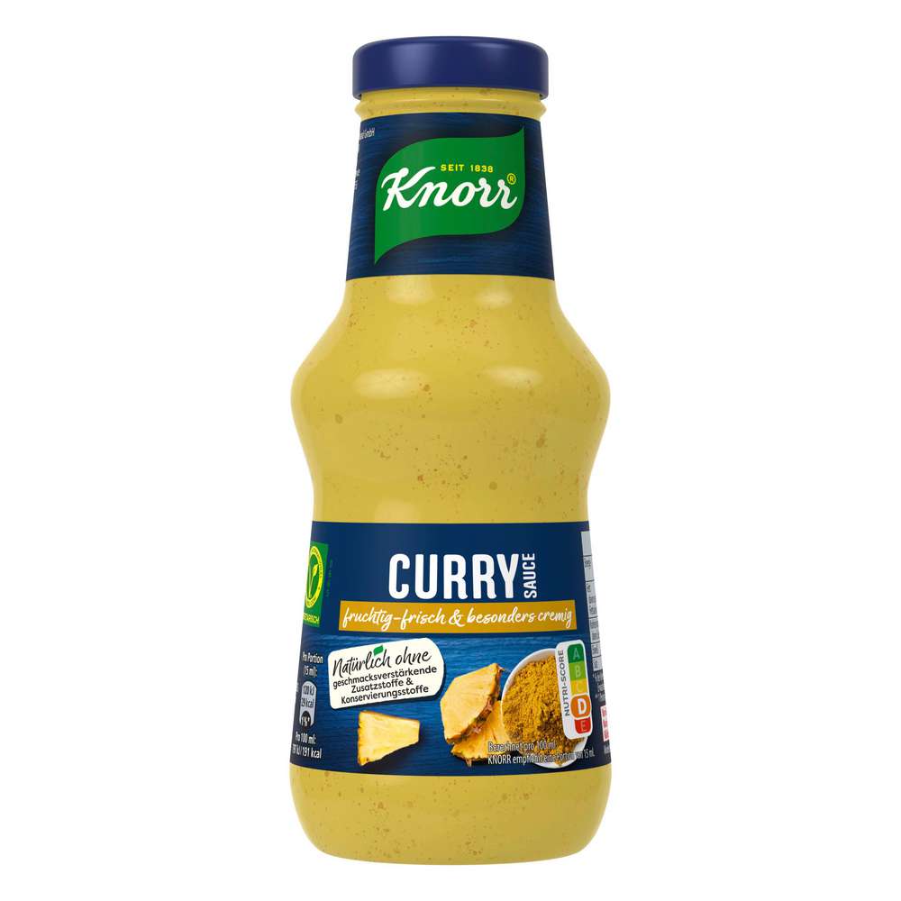 Produktabbildung Knorr Schlemmersauce, Curry