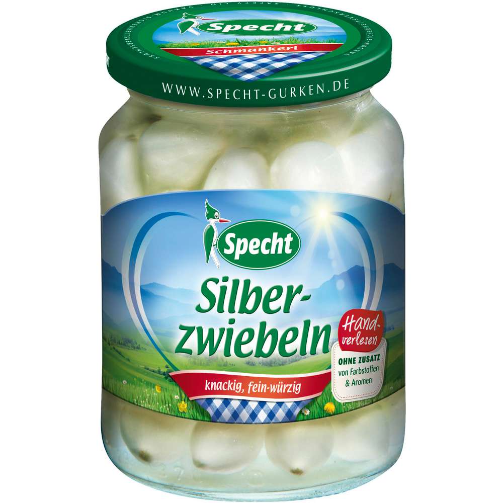 Produktabbildung Specht Silberzwiebeln