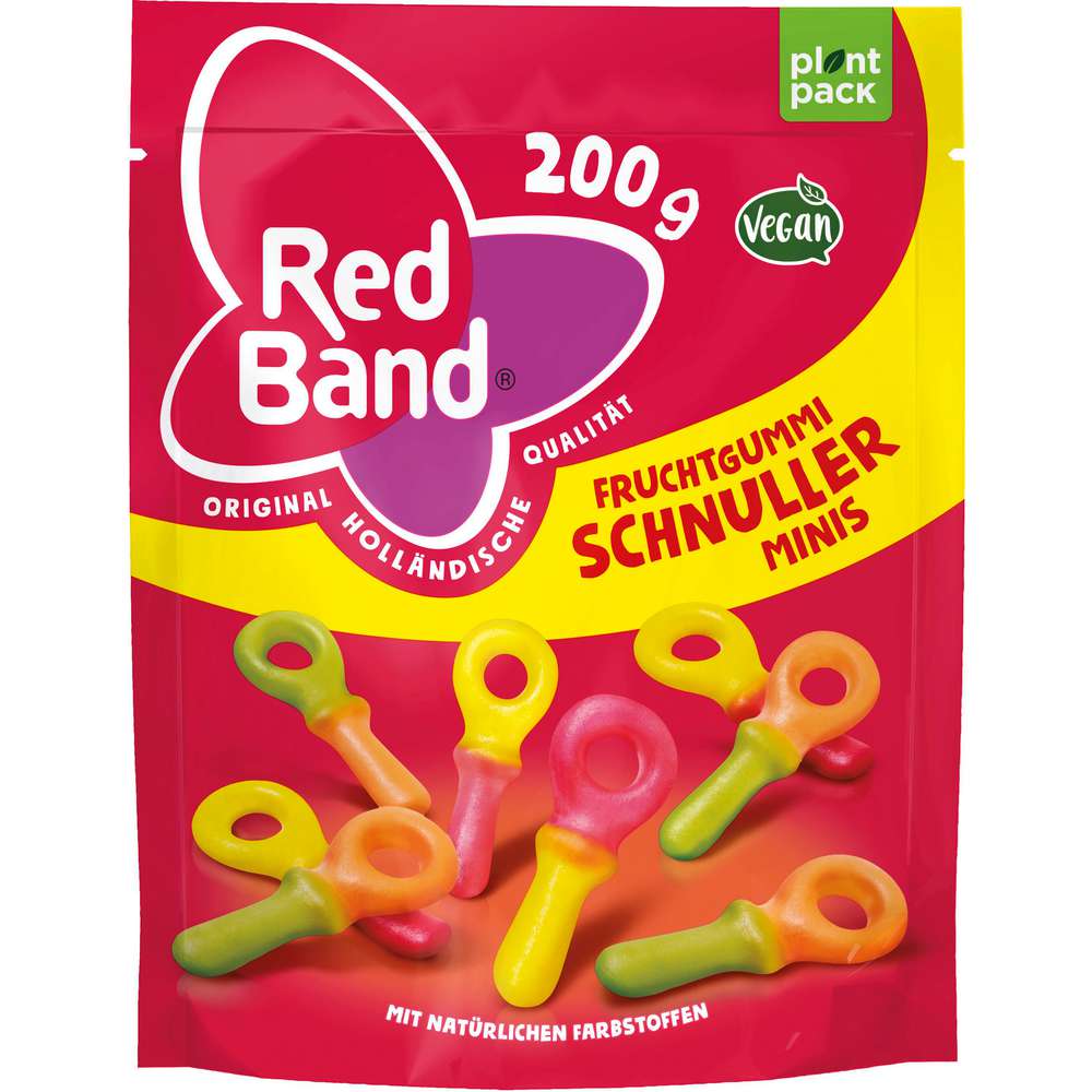 Produktabbildung Red Band Fruchtgummi Schnuller