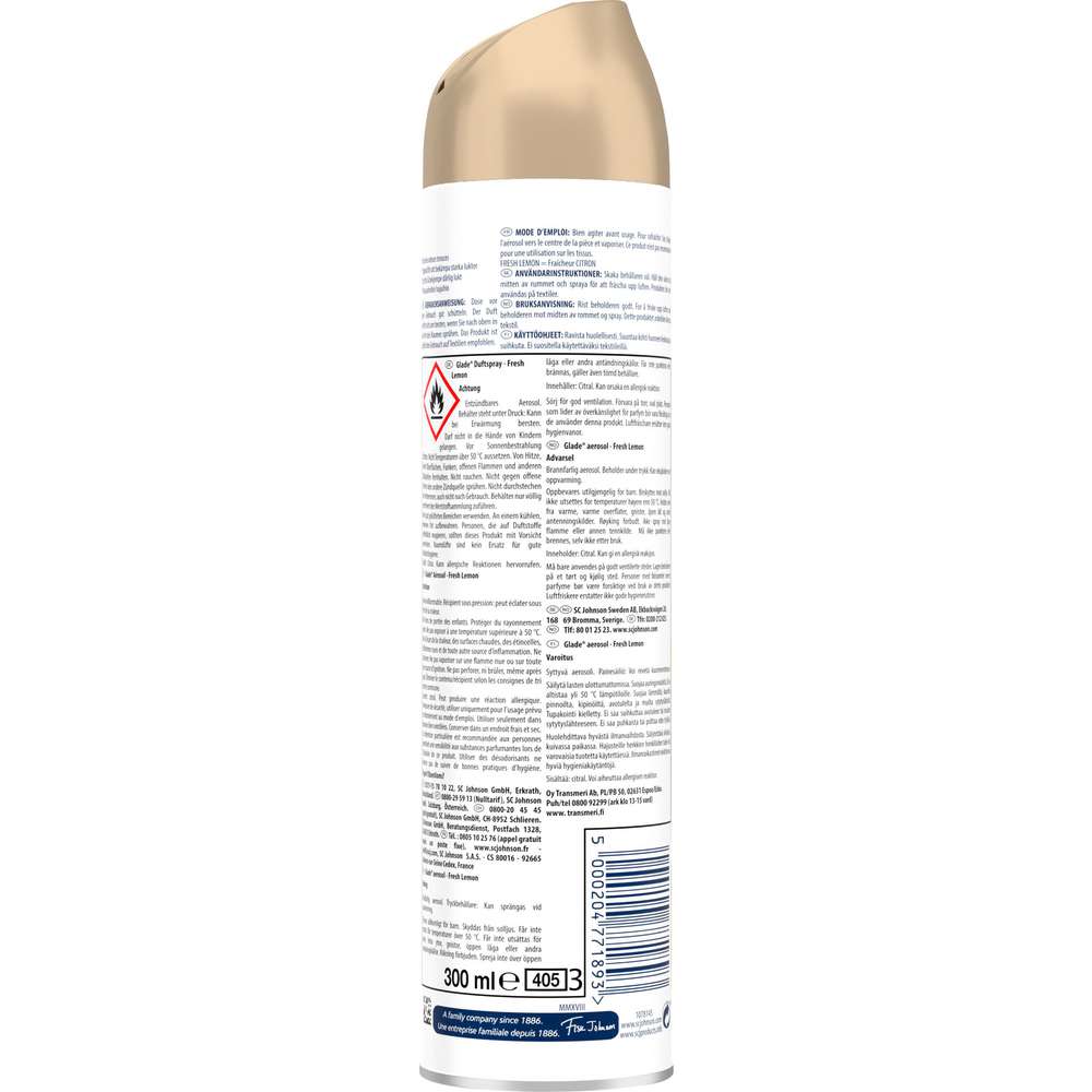 Produktabbildung Glade By Brise Duftspray, Fresh Lemon