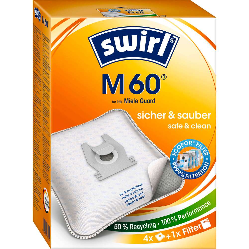 Produktabbildung Swirl Staubsaugerbeutel M60