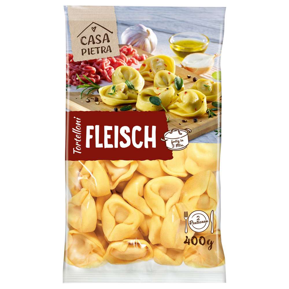 Produktabbildung Casa Pietra Tortellini, Fleisch