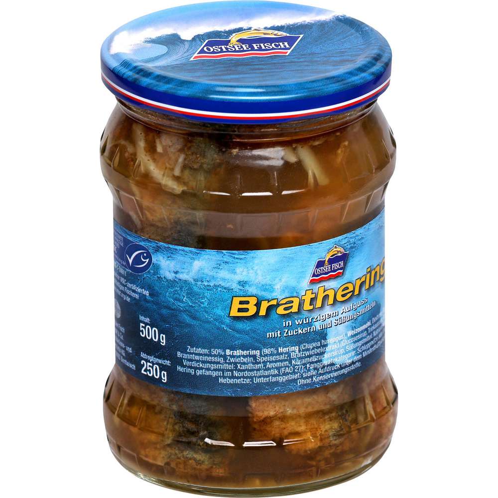 Produktabbildung Ostsee Fisch Brathering