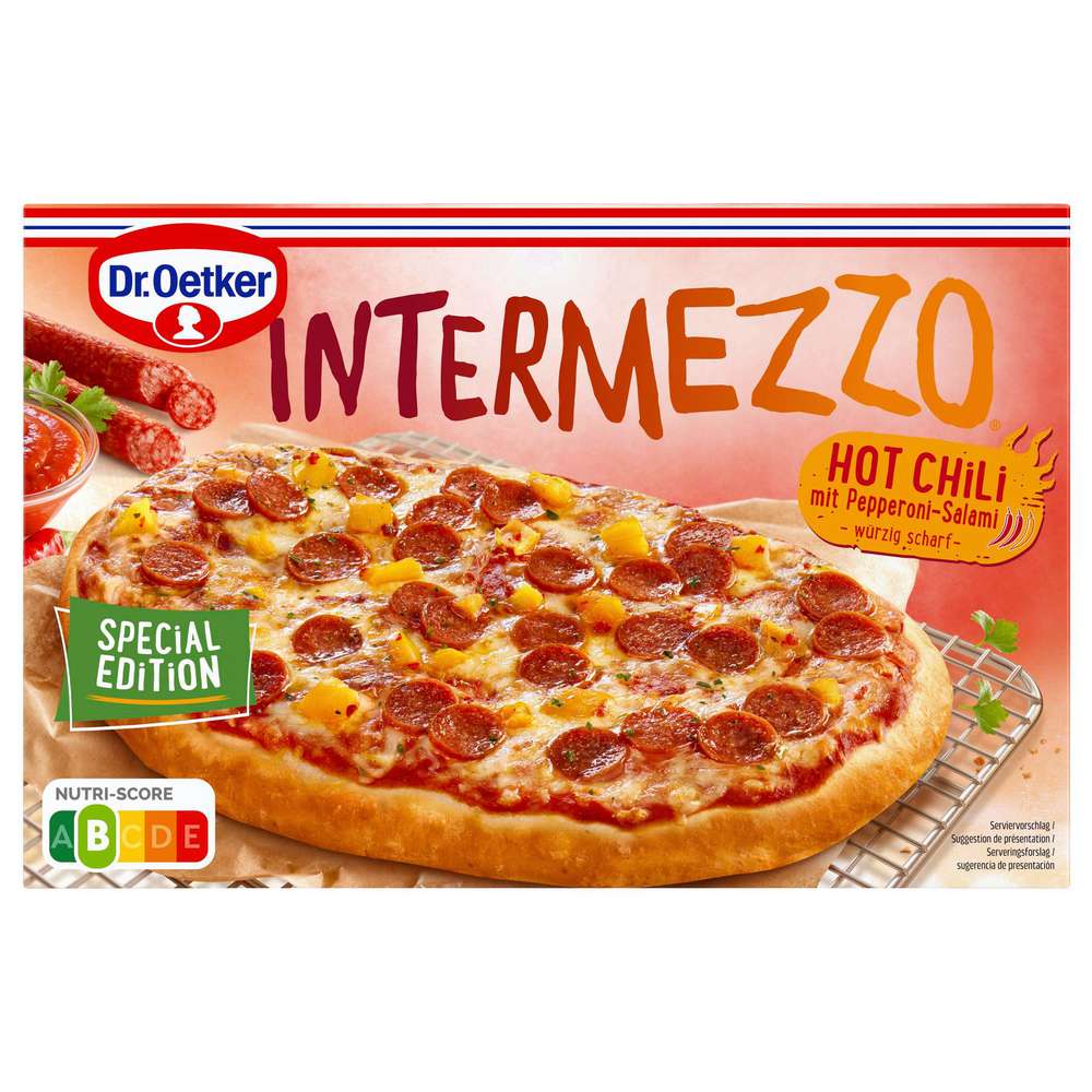 Produktabbildung Dr. Oetker Pizzabrot Intermezzo, Hot Chili