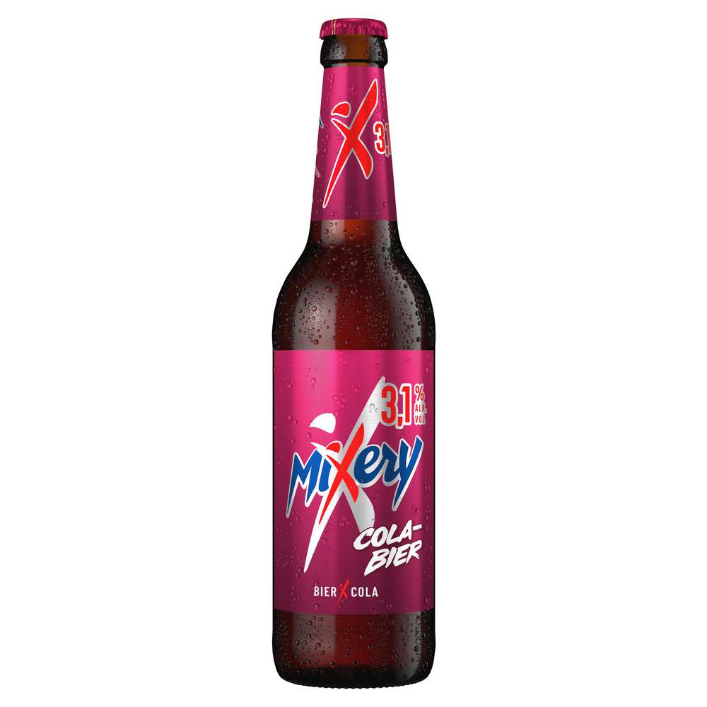 Produktabbildung Mixery Biermischgetränk, Bier + Cola + X, 3,1 %