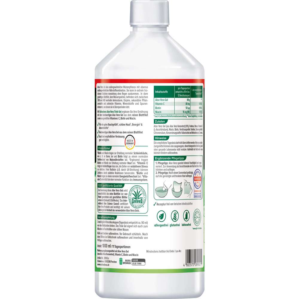 Produktabbildung Schaebens Aloe Vera Trink-Gel