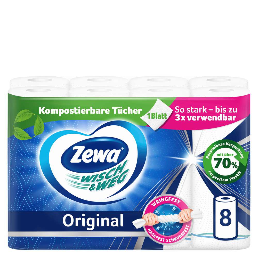 Produktabbildung Zewa Küchenrolle Wisch&Weg, Original