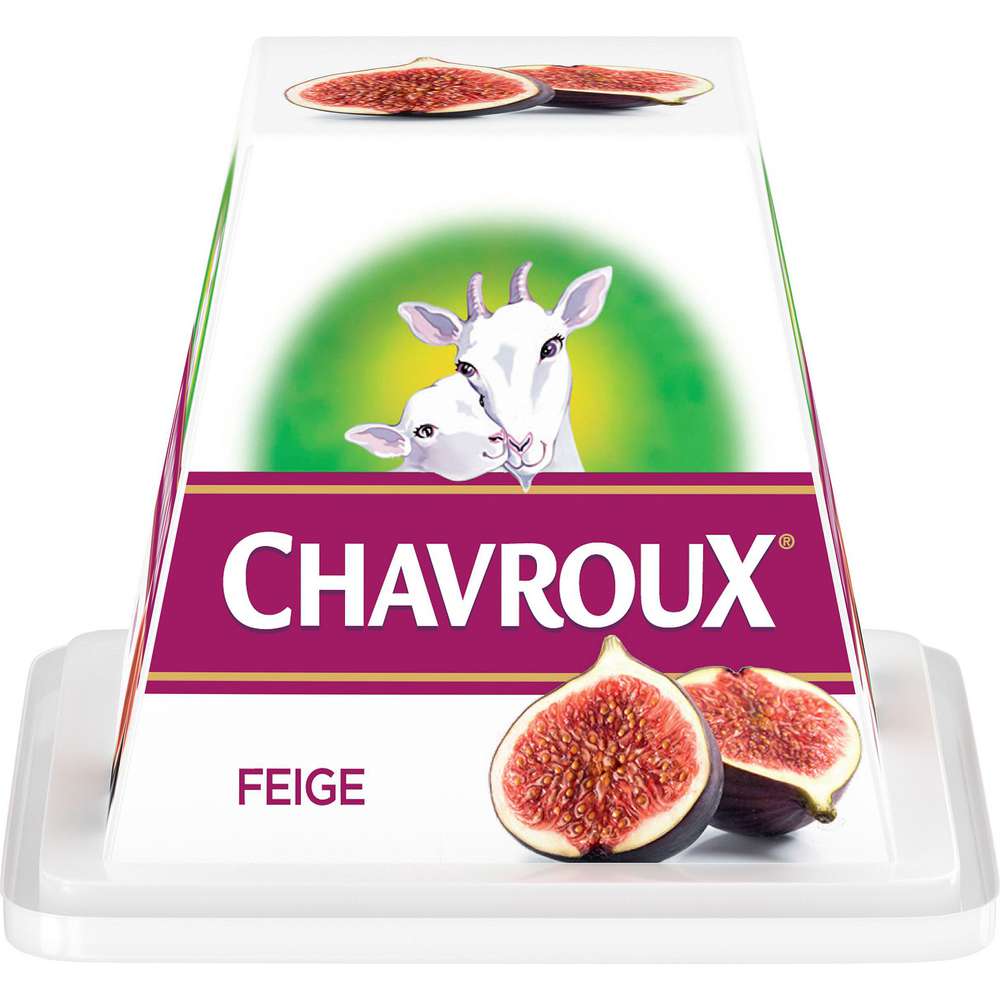 Produktabbildung Chavroux Ziegenkäse, Feige