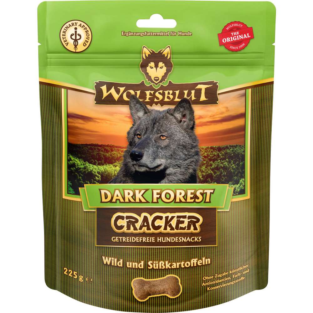 Produktabbildung Wolfsblut Hunde-Snack, Dark Forest, Wild/Süßkartoffel
