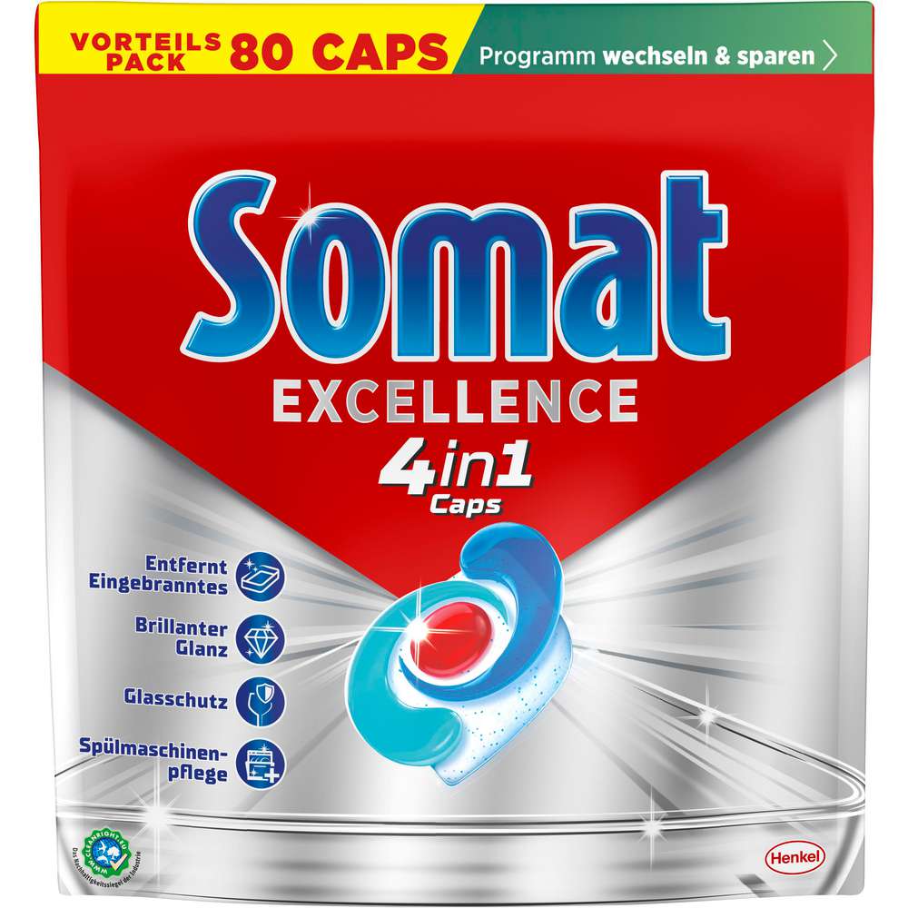 Produktabbildung Somat Spülmaschinen-Tabs, 4-in-1 Excellence