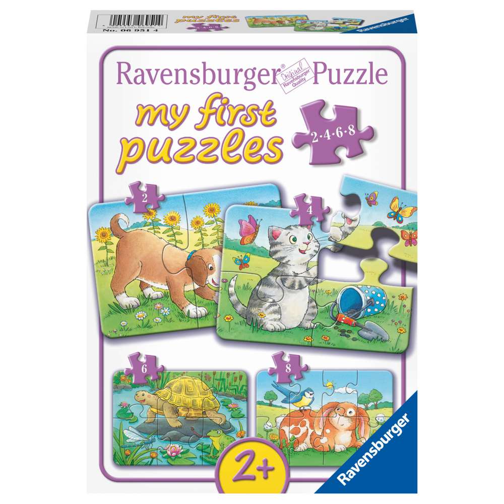 Produktabbildung Ravensburger My First Puzzle 2-8 Teile, Niedliche Haustiere