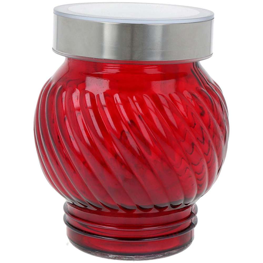 Produktabbildung Hofer Kerzen Solarkerze im Glas Ceres, rot