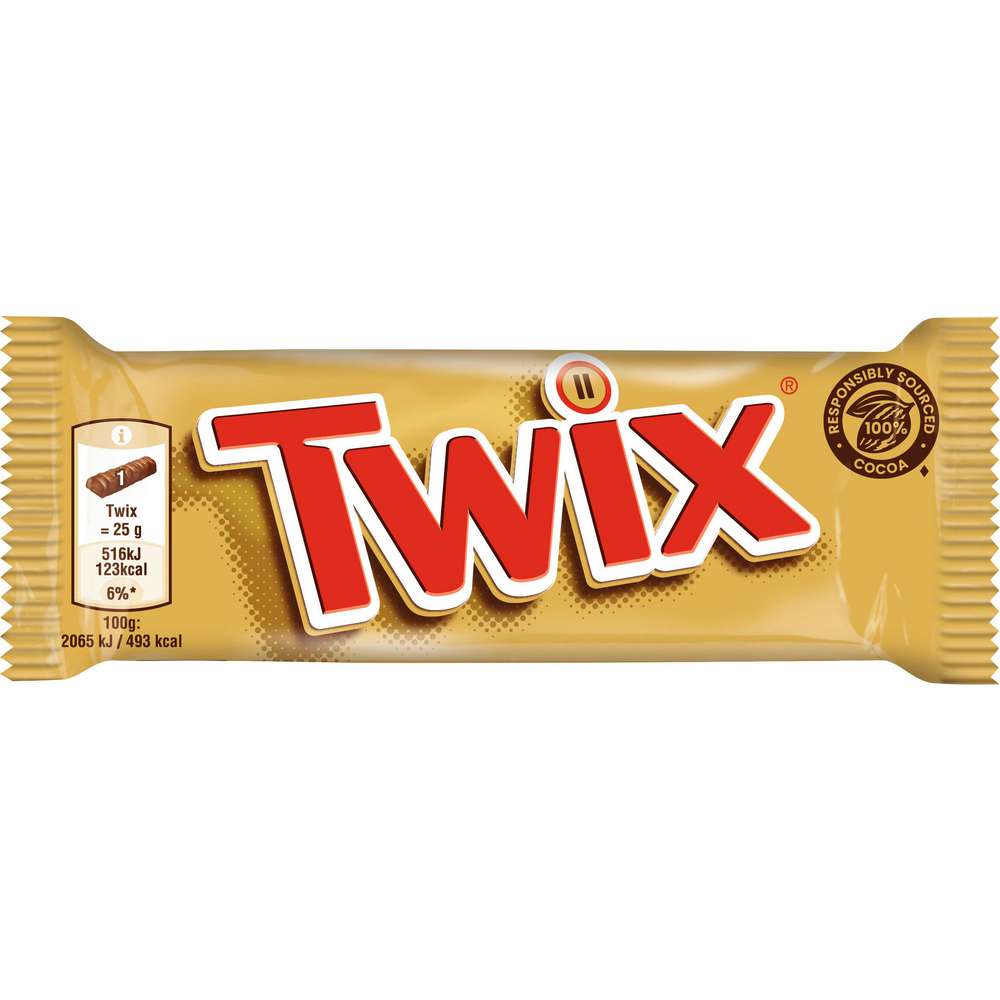 Produktabbildung Twix Schoko-Karamell Doppelriegel