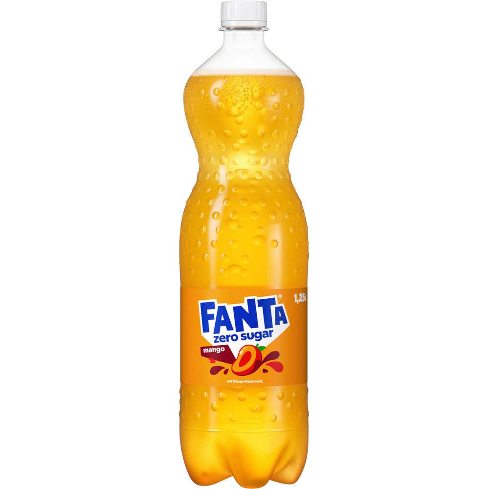 Produktabbildung Fanta Mango-Limonade, zuckerfrei