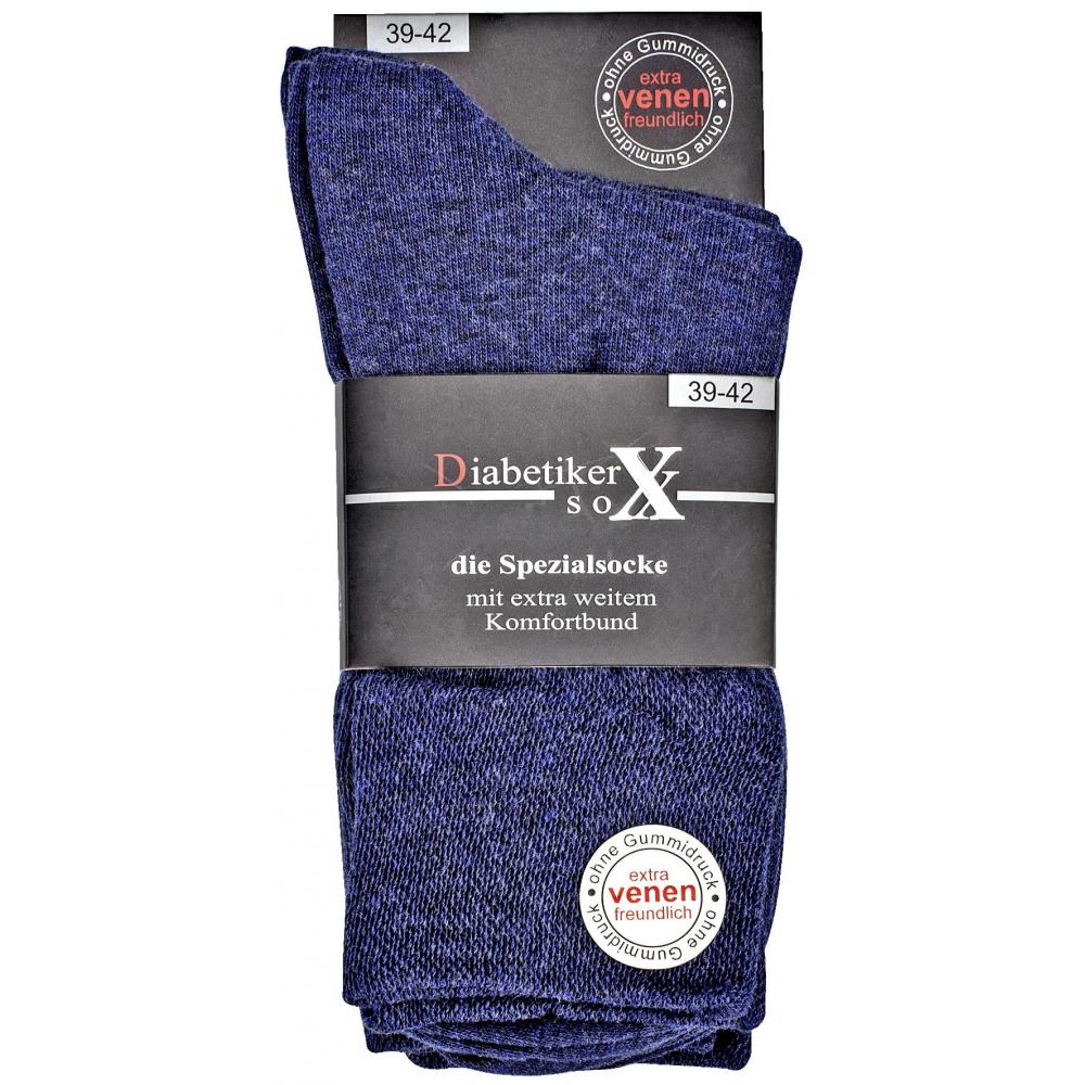 Produktabbildung keine Marke Diabetiker- oder Gesundheits-Socken, je 3er-Pack