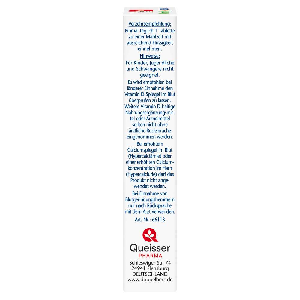 Produktabbildung Doppelherz Vitamin K2 + D3 Mini-Tabletten