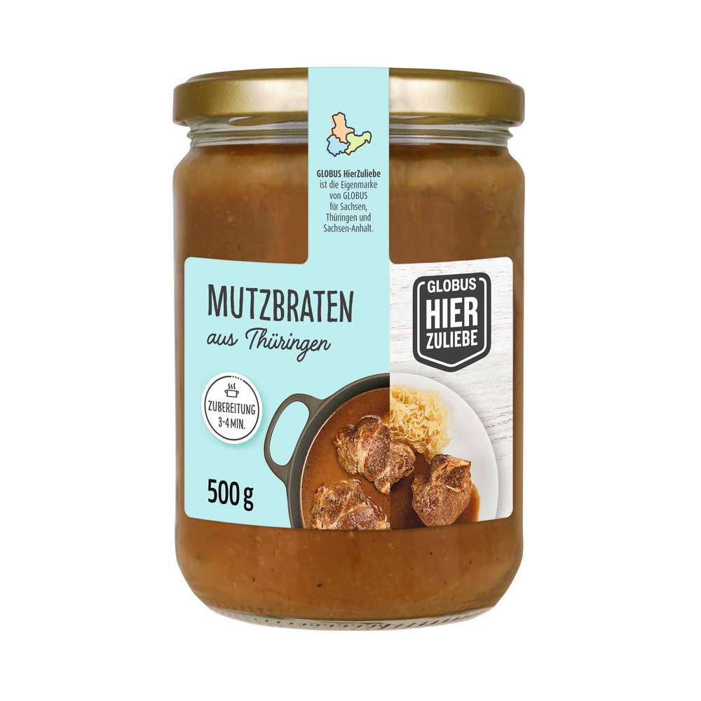 Produktabbildung GLOBUS HierZuliebe Thüringer Mutzbraten