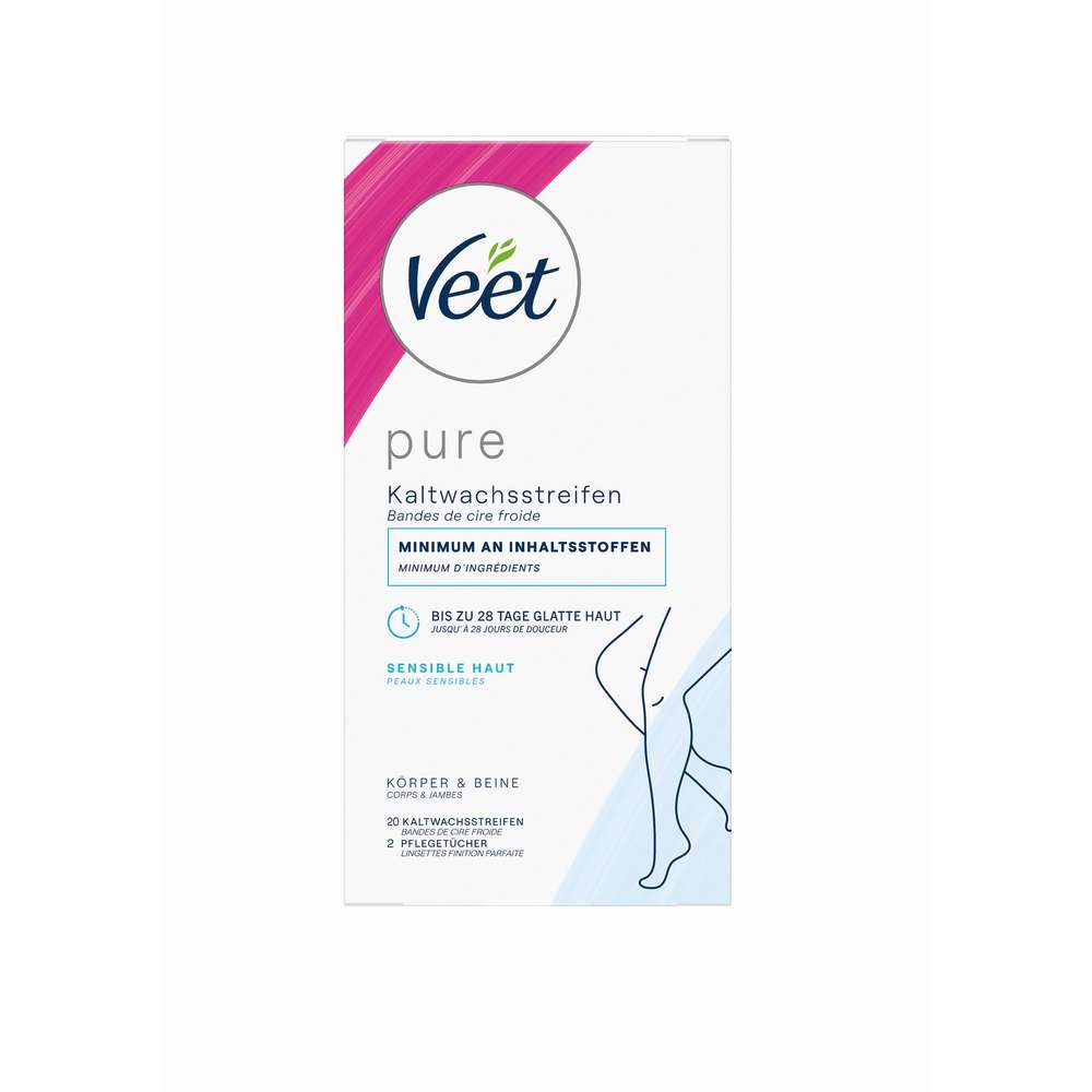 Produktabbildung Veet Kaltwachsstreifen, Sensitive