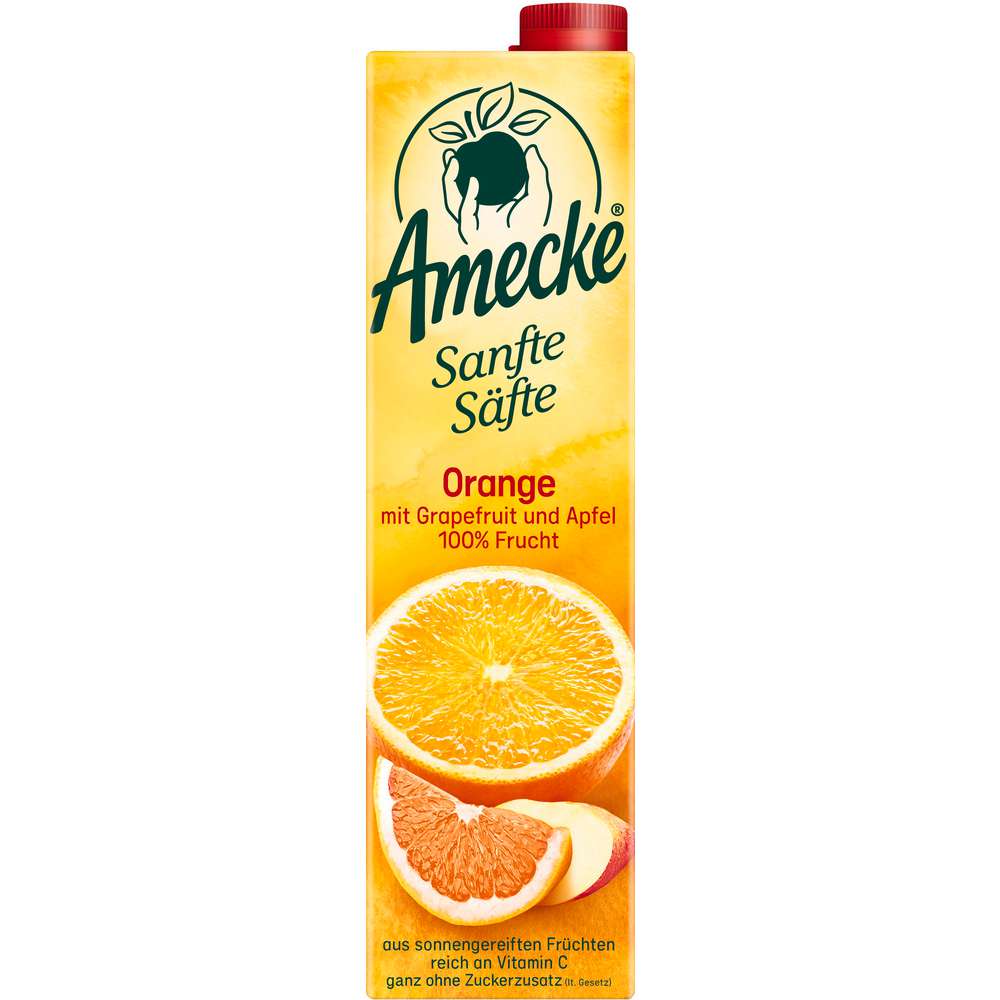 Produktabbildung Amecke Orangensaft mit Grapefruit & Apfel