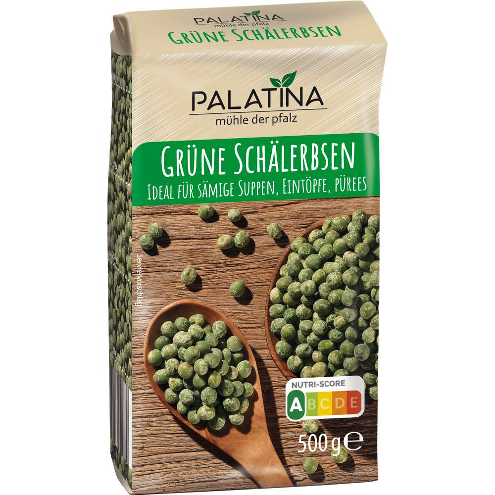 Produktabbildung Palatina Schälerbsen grün, ganz